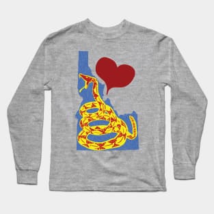 Love Idaho Gadsen Snake Long Sleeve T-Shirt